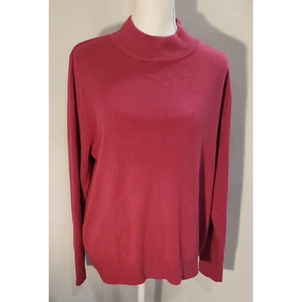 San Michelle Bay Mock Turtleneck Sweater - Vintage